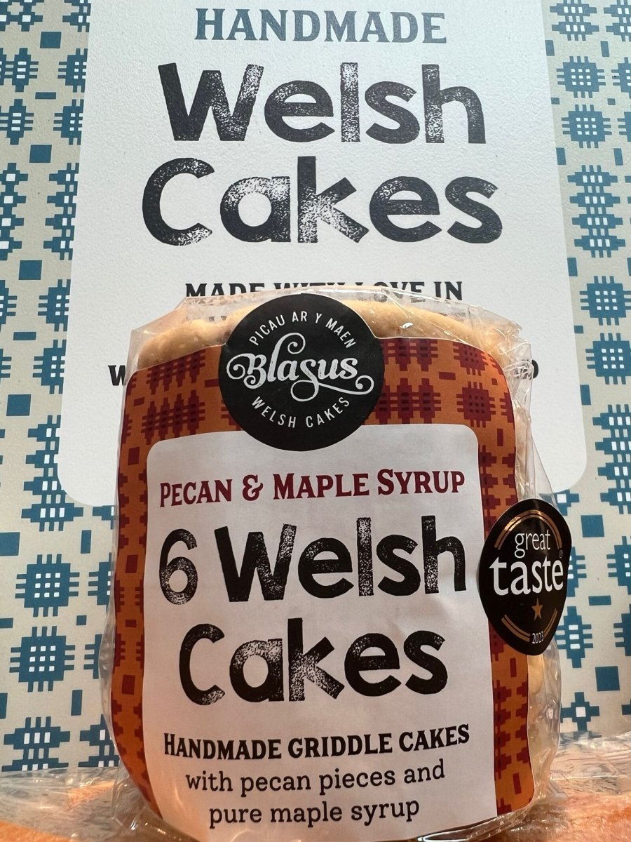 Blasus Welsh Cakes - 6 Packs / Pecan & Maple Syrup - A Welsh Secret - Blasus Welshcakes - Blasus Welsh Cakes - 
