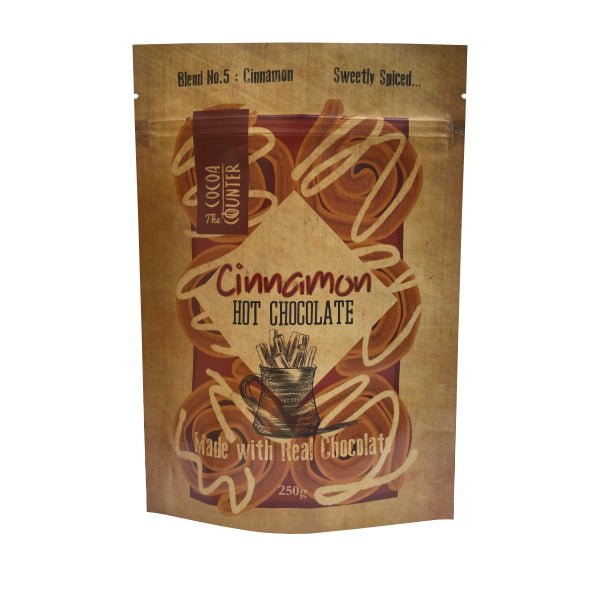 Luxury Cinnamon Hot Chocolate Flakes - A Welsh Secret - A Welsh Secret - Pendragon - 