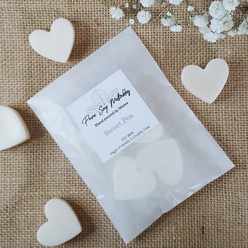 Pure Soy Meltables Wax Melts - Sweet Pea - A Welsh Secret - Pure Soy Meltables - Wax melts - 