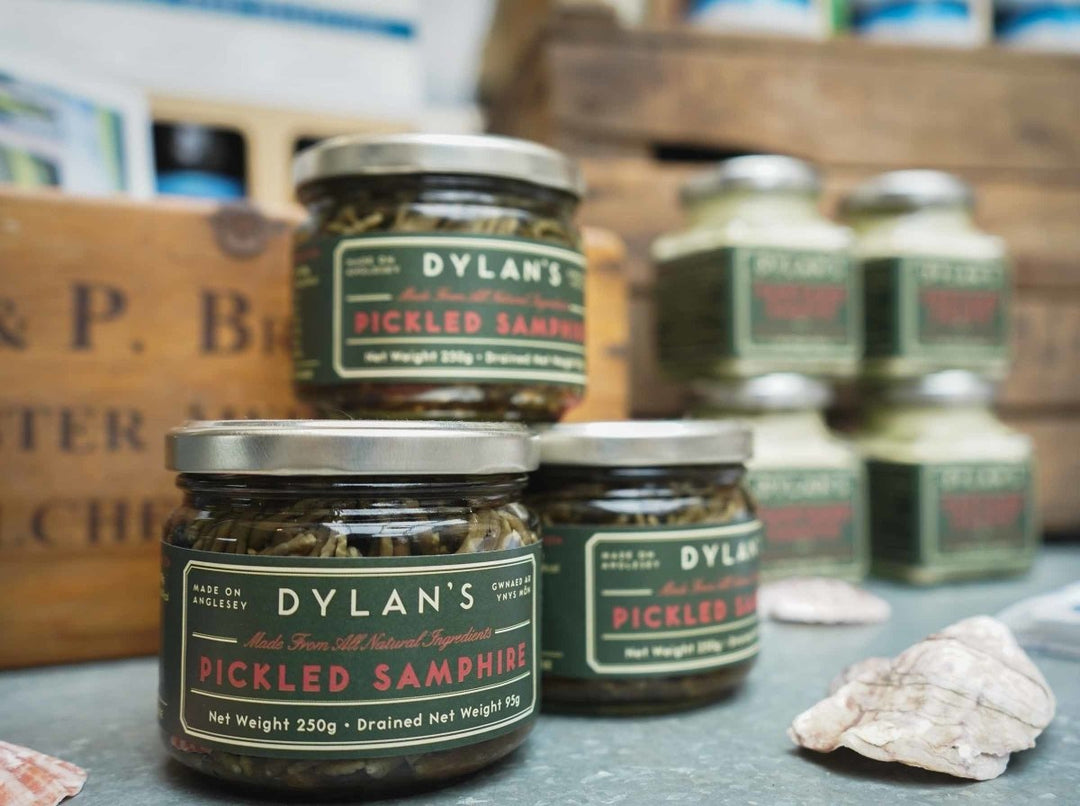 Dylan's - Pickled Samphire - A Welsh Secret - Dylan's - Deli - -