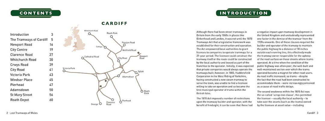 Lost Tramways of Wales - Cardiff - A Welsh Secret - Graffeg - Books - -