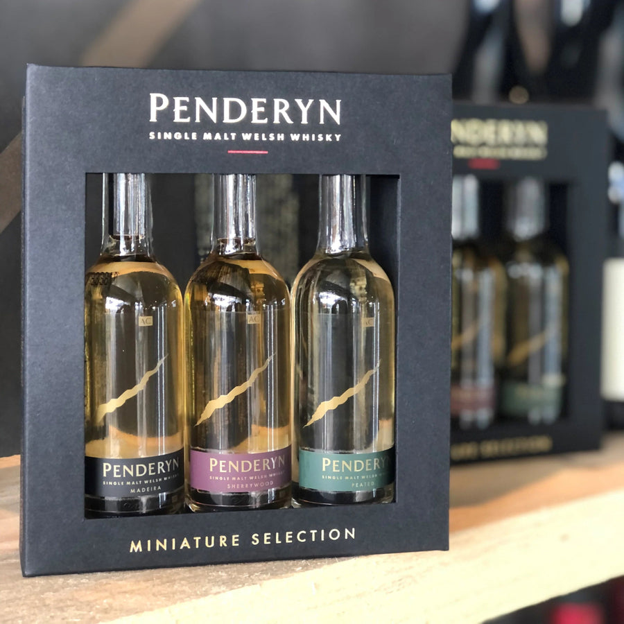 Penderyn - Mini Whisky Gift Set - A Welsh Secret - Penderyn Distillery - Whisky - -