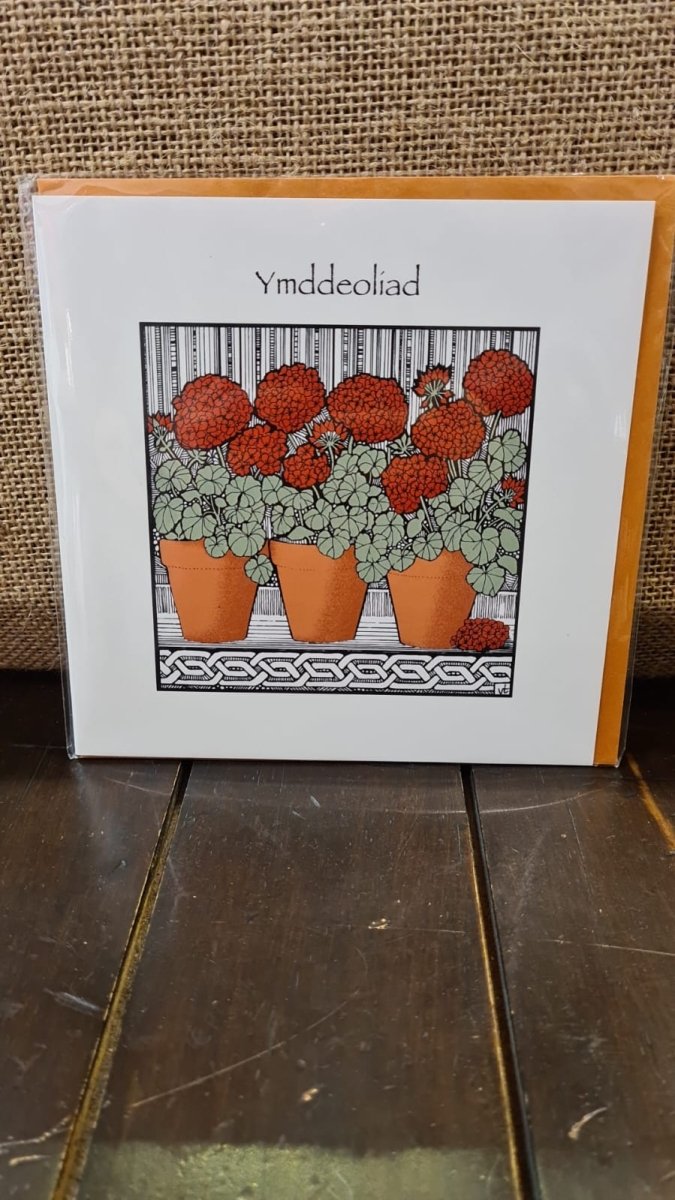 Ymddeoliad - Red Potted - A Welsh Secret - Alffabet - Retirement - -